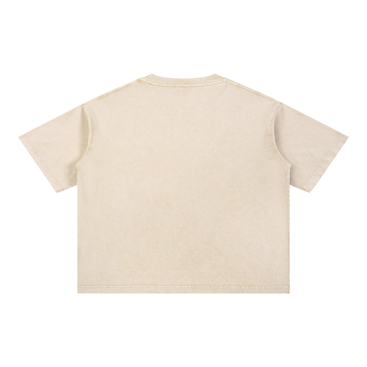 For Us Kings Mineral Wash Boxy Cotton T-Shirt