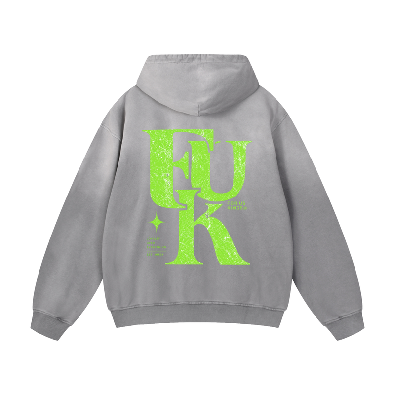 Loyalty Heavyweight Sunfade Oversized Hoodie — alternate view