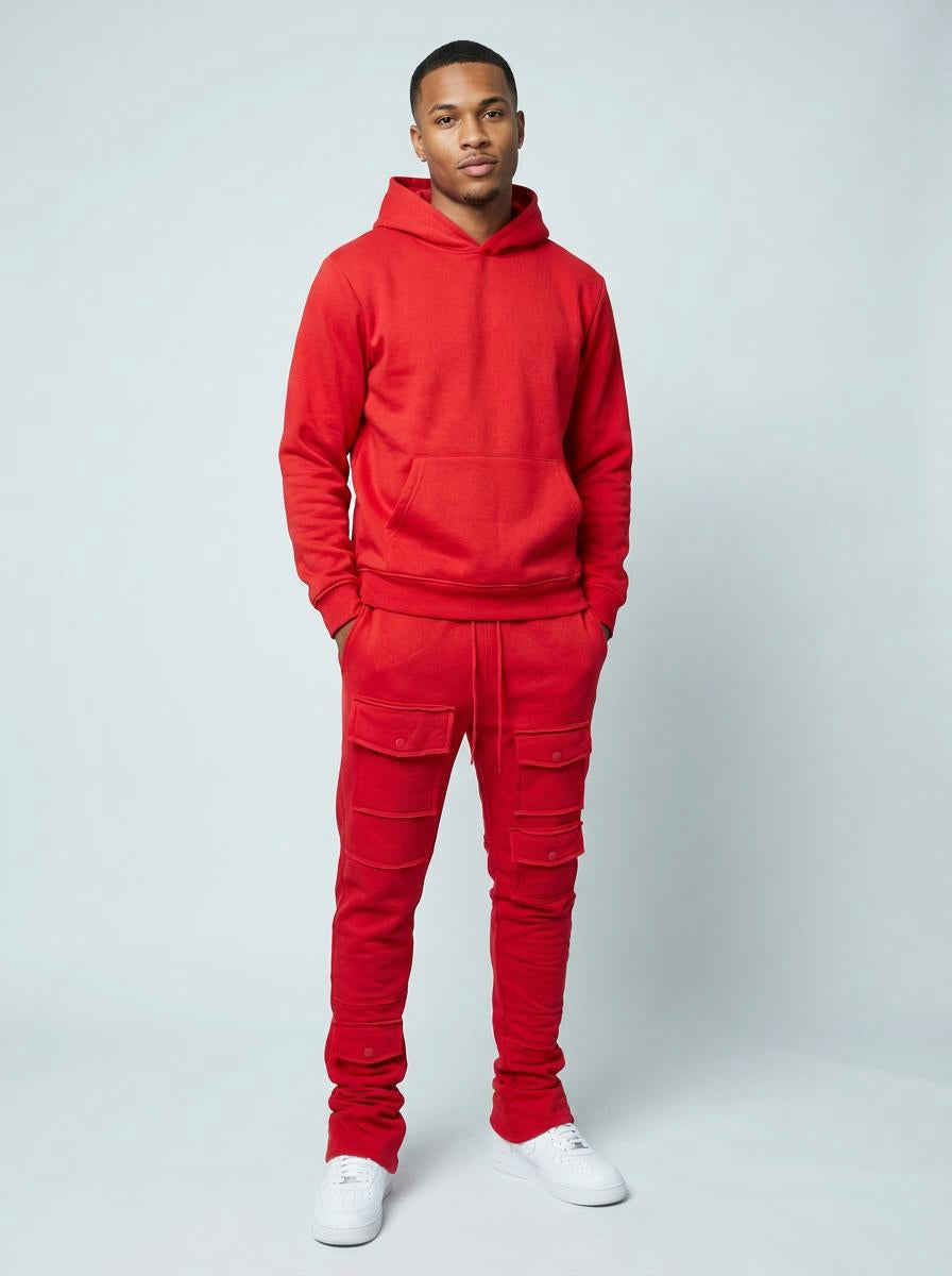 Cargo Stack Fleece Pants