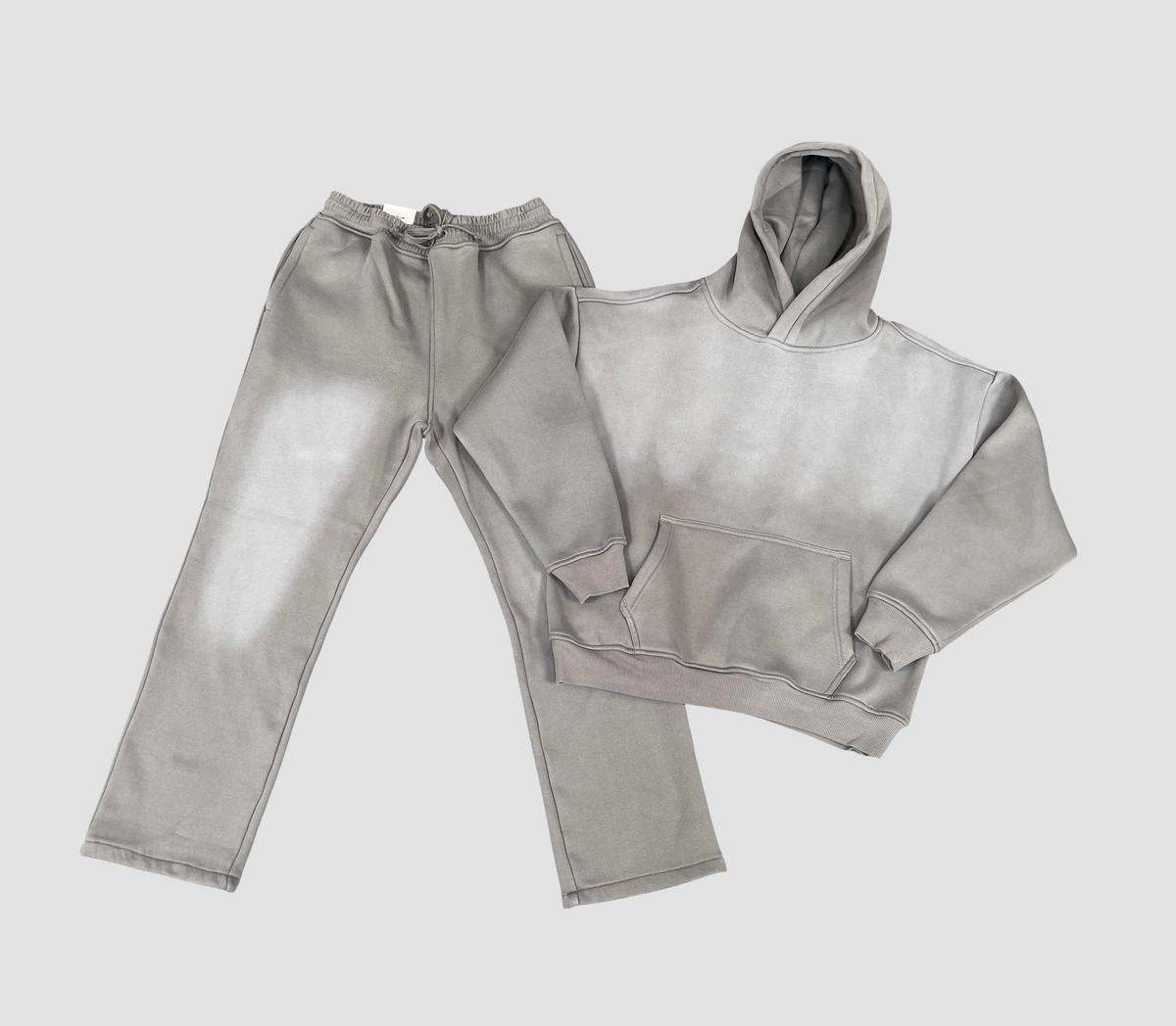 Sundried Oversized Fleece Set - Dk Grey