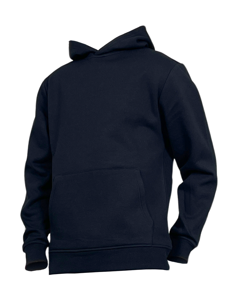Men's Solid Pullover Fleece Hoodie — alternate view