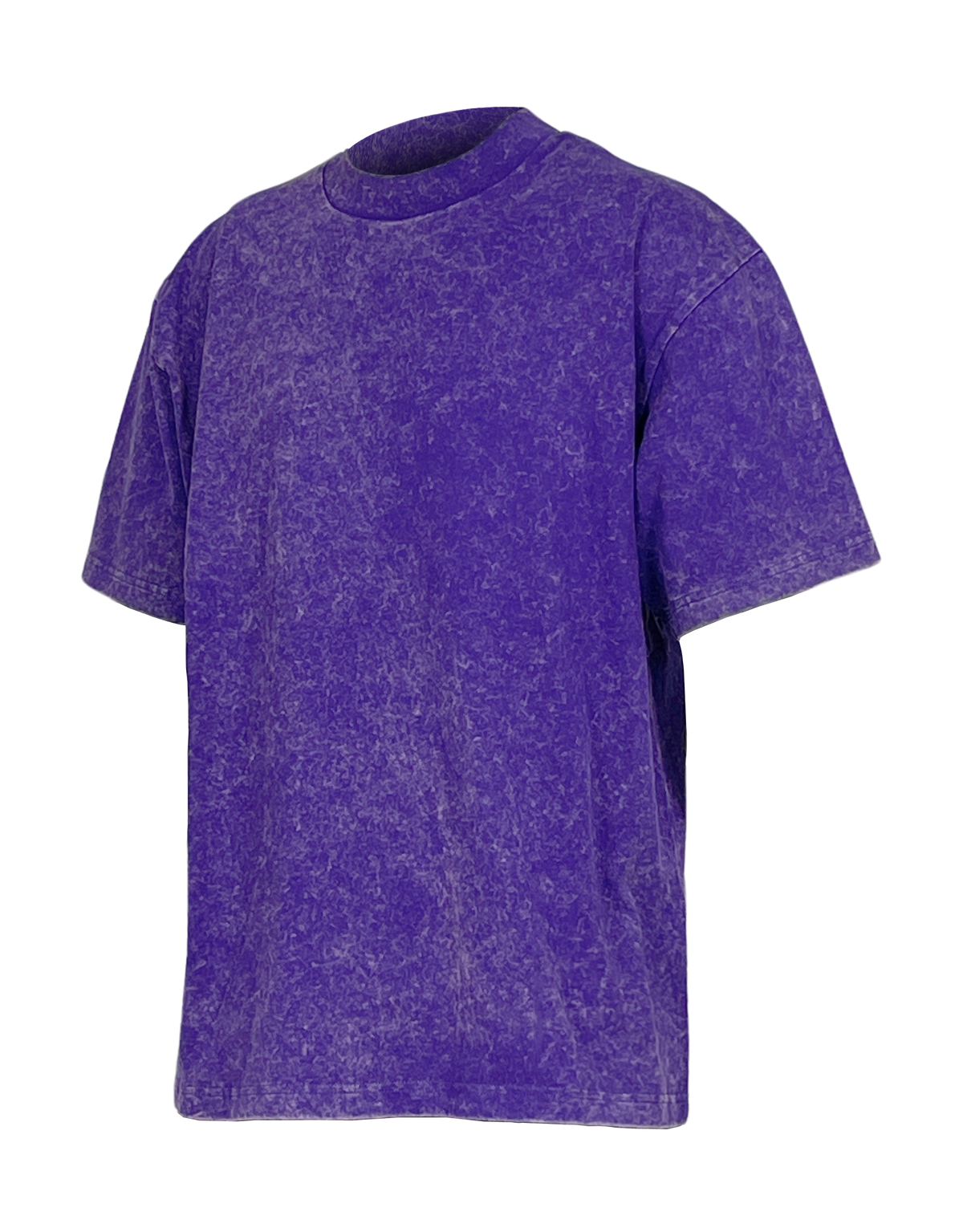 Acid Wash T-Shirt - Purple