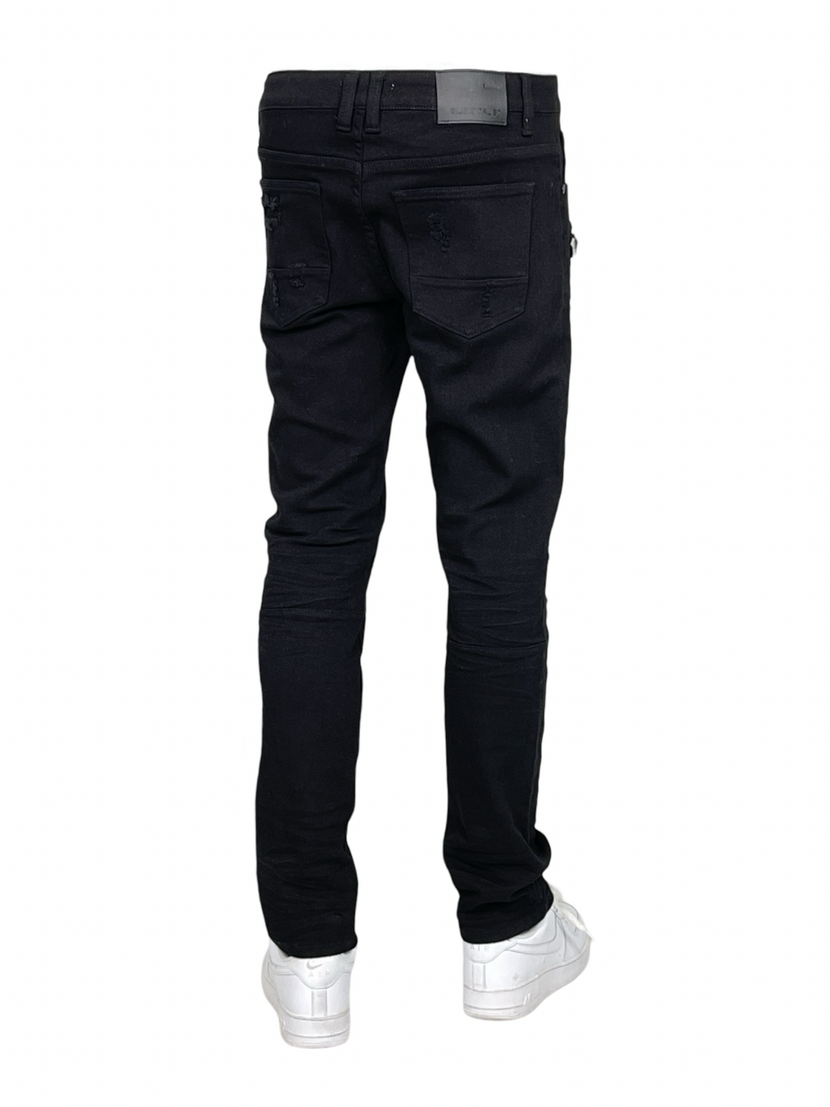B&T Slim Fit Rip & Repair Jeans