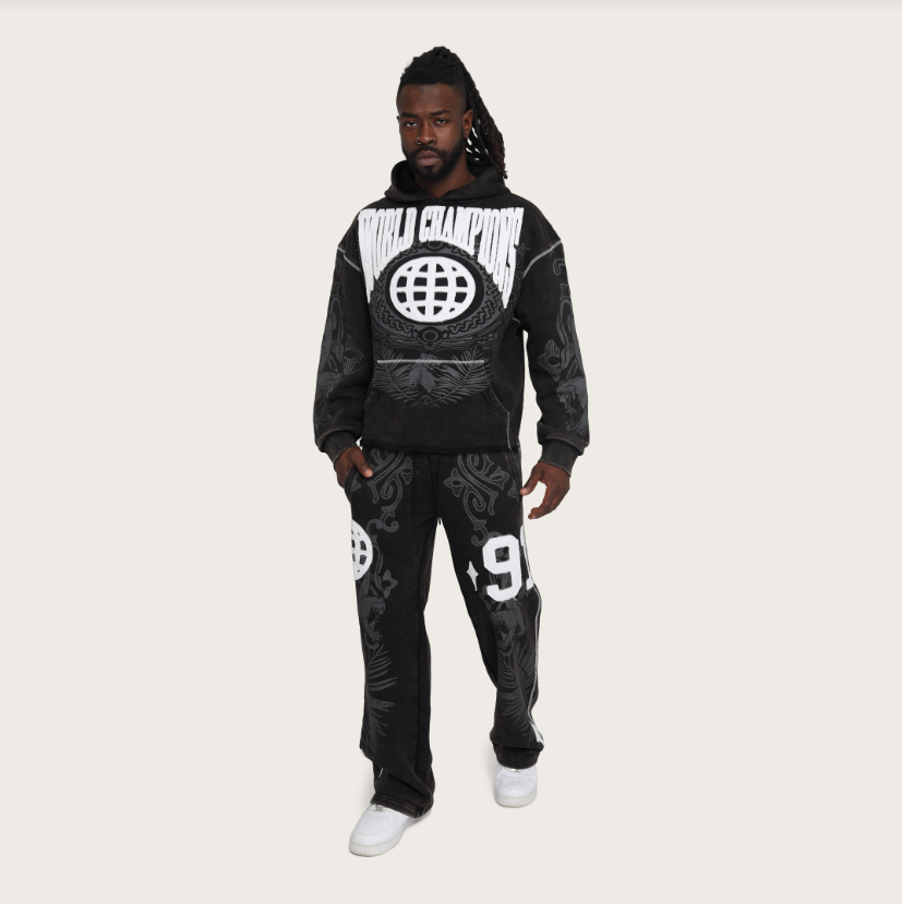 Smokerise Champion Fleece Set - Black