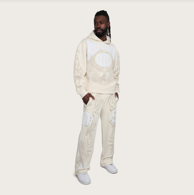 Smokerise Champion Fleece Set - Ecru