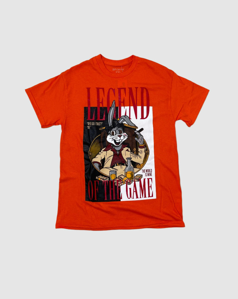 Legend Of The Game SS Tee - Orange