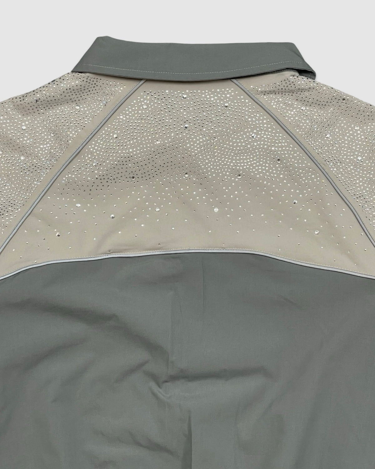 Rhinestone Nylon Tracksuit