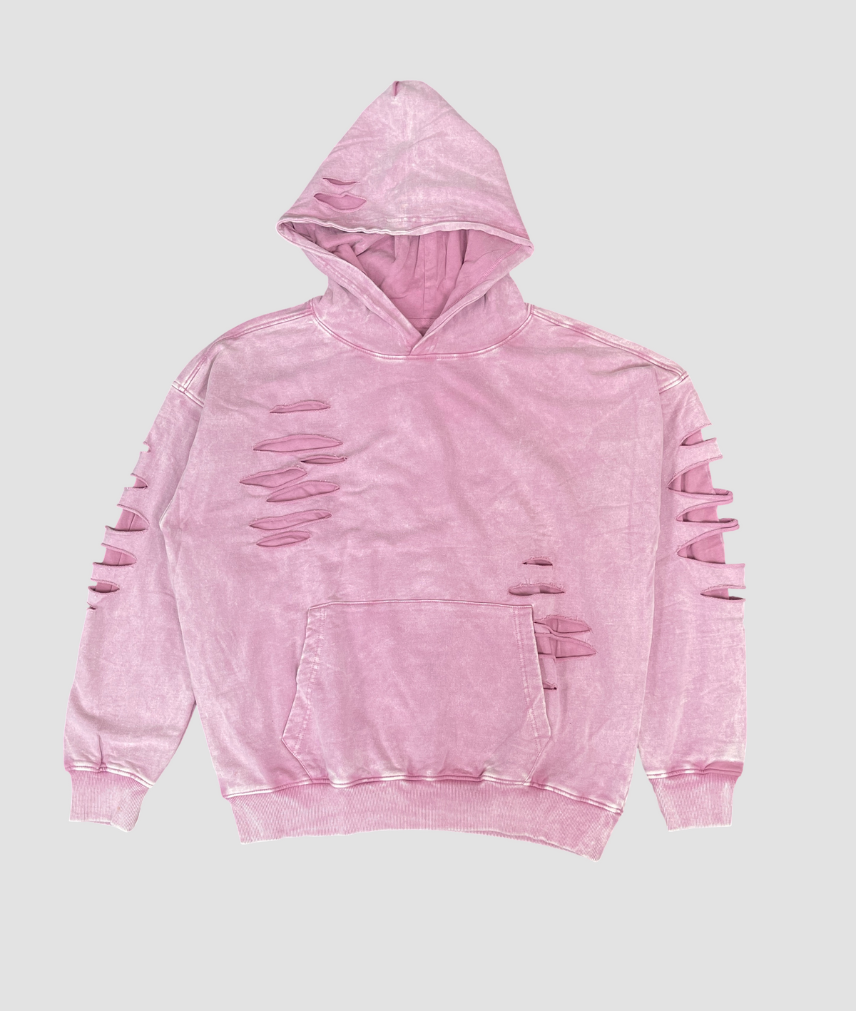 Cropped Hoody Fleece Set