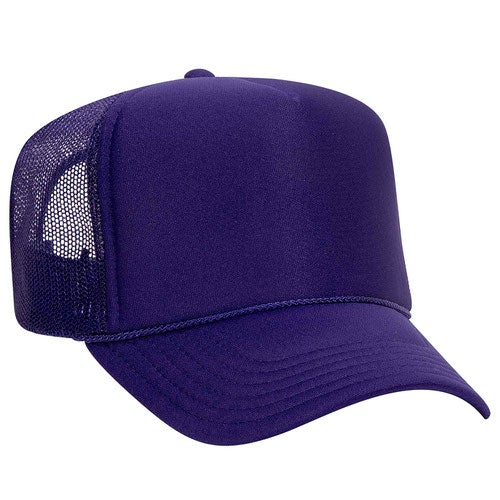 Foam Front Trucker Cap - Purple