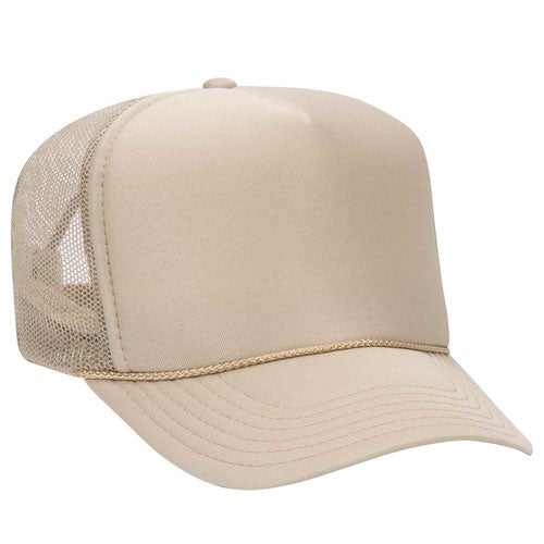 Foam Front Trucker Cap - Khaki