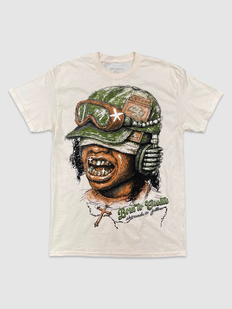 Born To Create SS Tee — alternate view