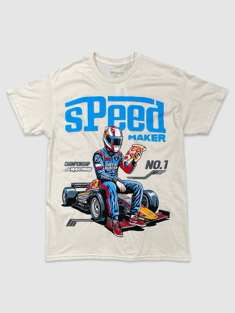Speed Maker SS Tee - Natural