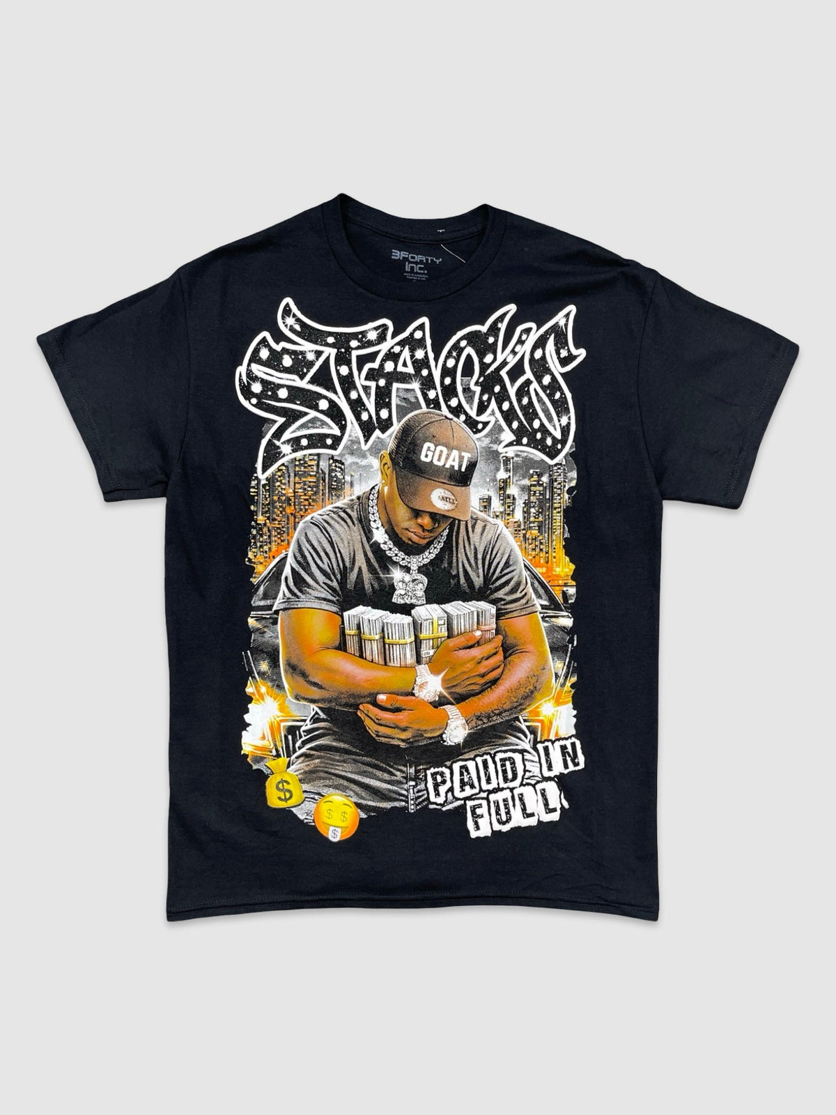 Stacked SS Tee, enlarged view