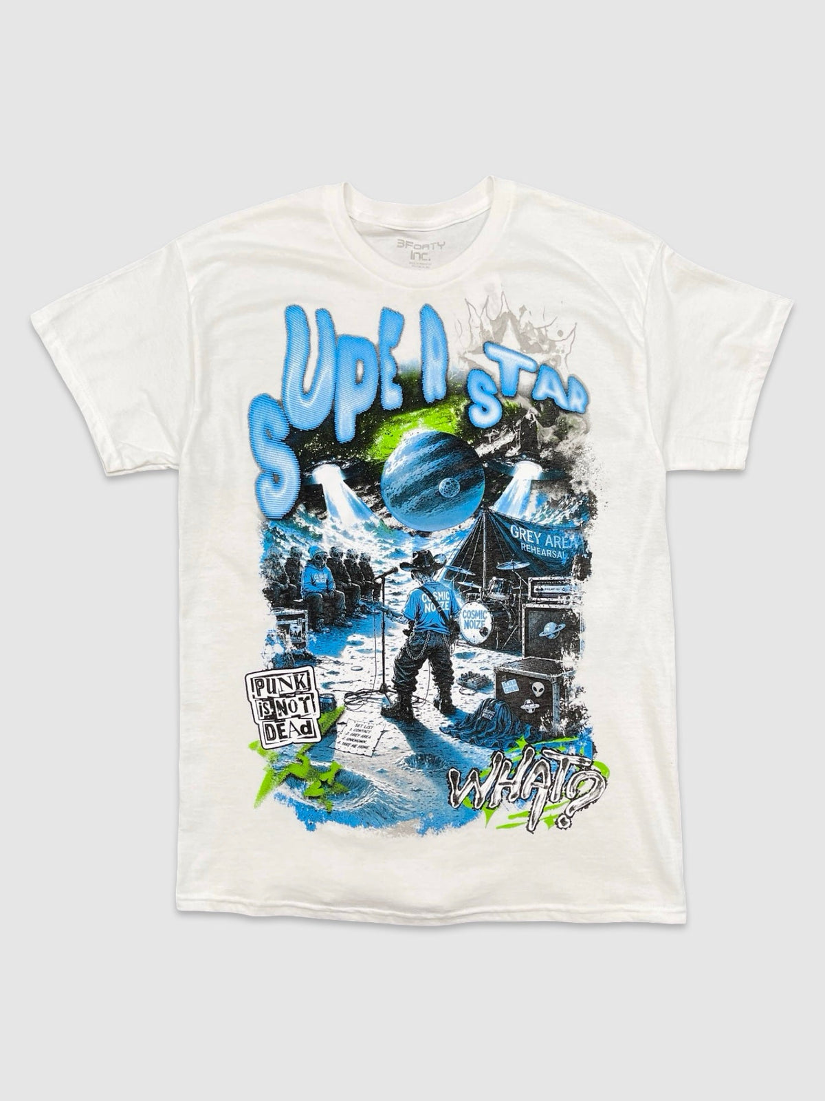 B&T Super Star SS Tee - White