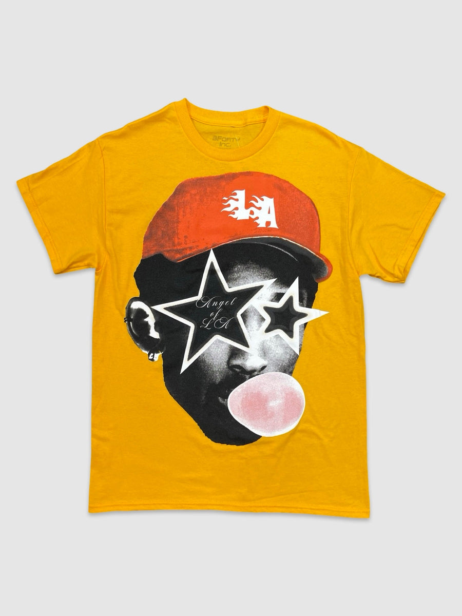 Angel Of LA SS Tee - Gold