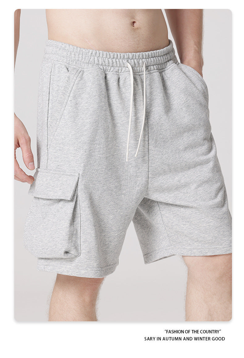 Loose American High Street Drawstring Shorts