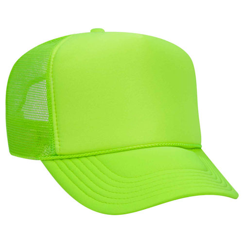 Foam Front Trucker Cap - Neon Green