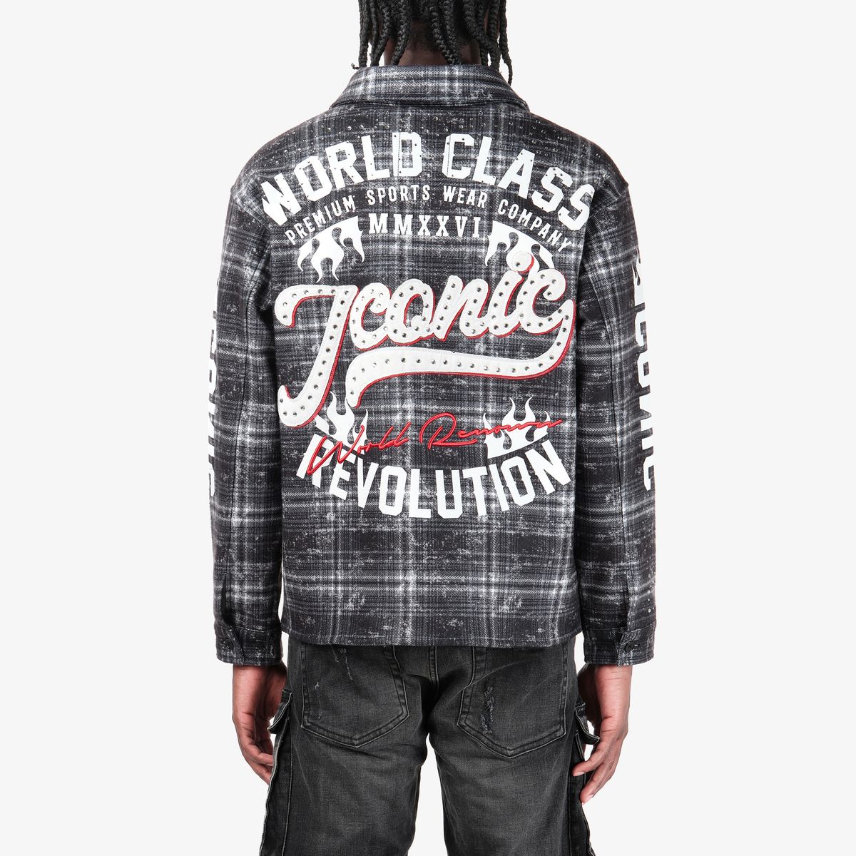 World Class Iconic LS Plaid
