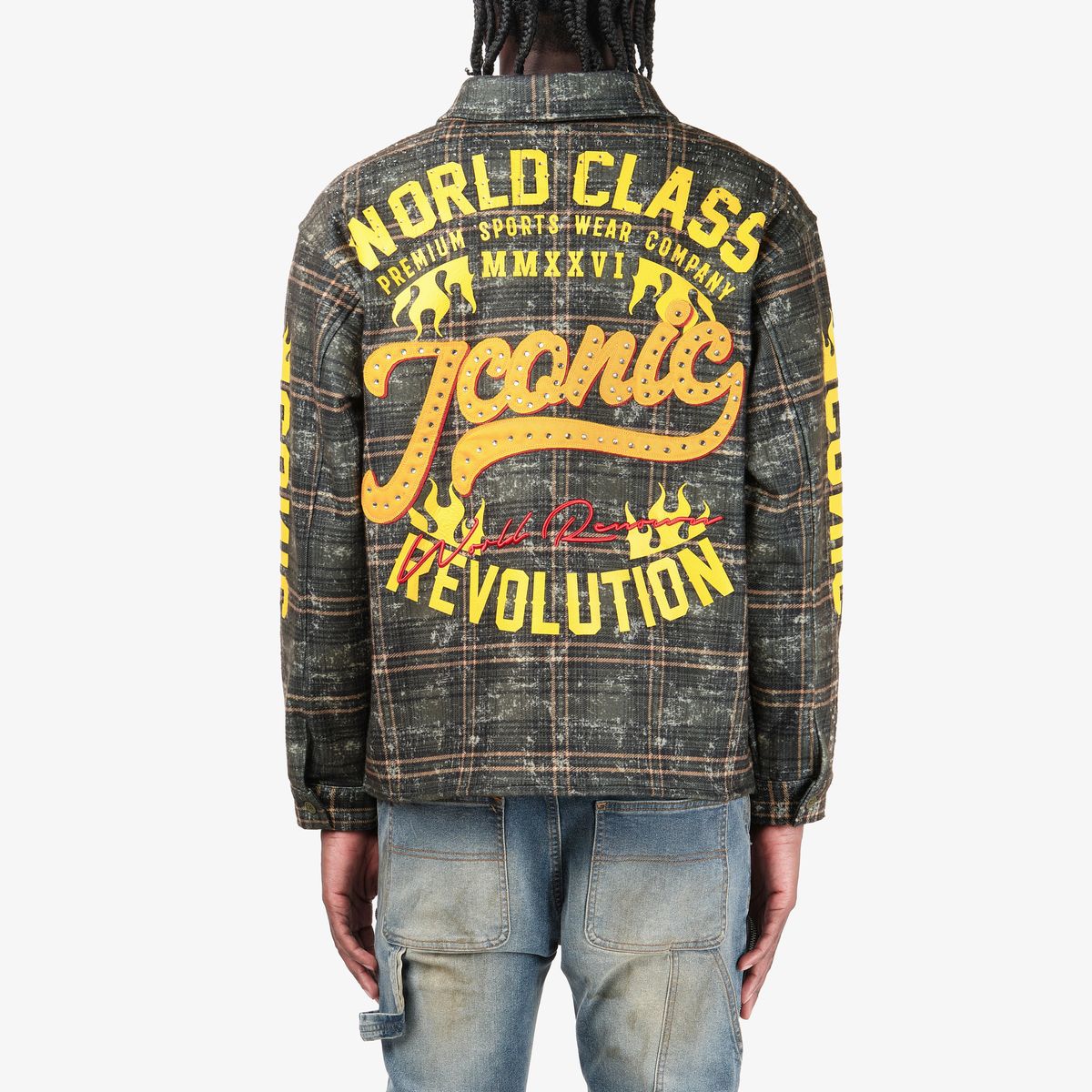 World Class Iconic LS Plaid