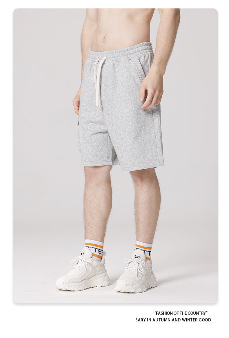 Loose American High Street Drawstring Shorts