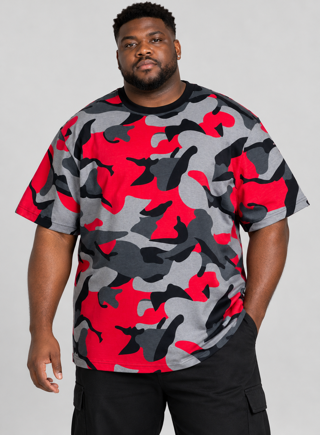 Men's Big & Tall Camo Short Sleeve Tee