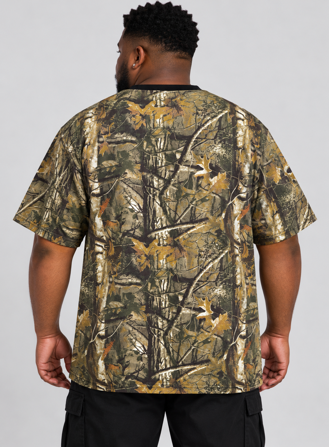 Men's Big & Tall Camo Short Sleeve Tee