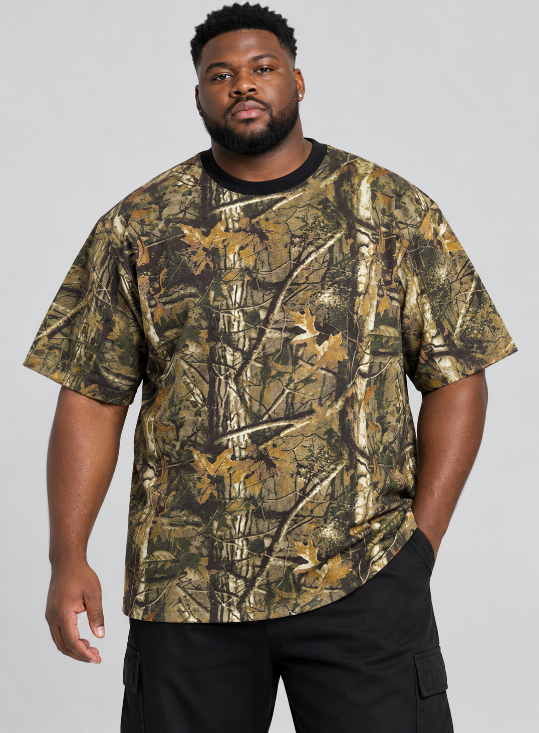 Men's Big & Tall Camo Short Sleeve Tee