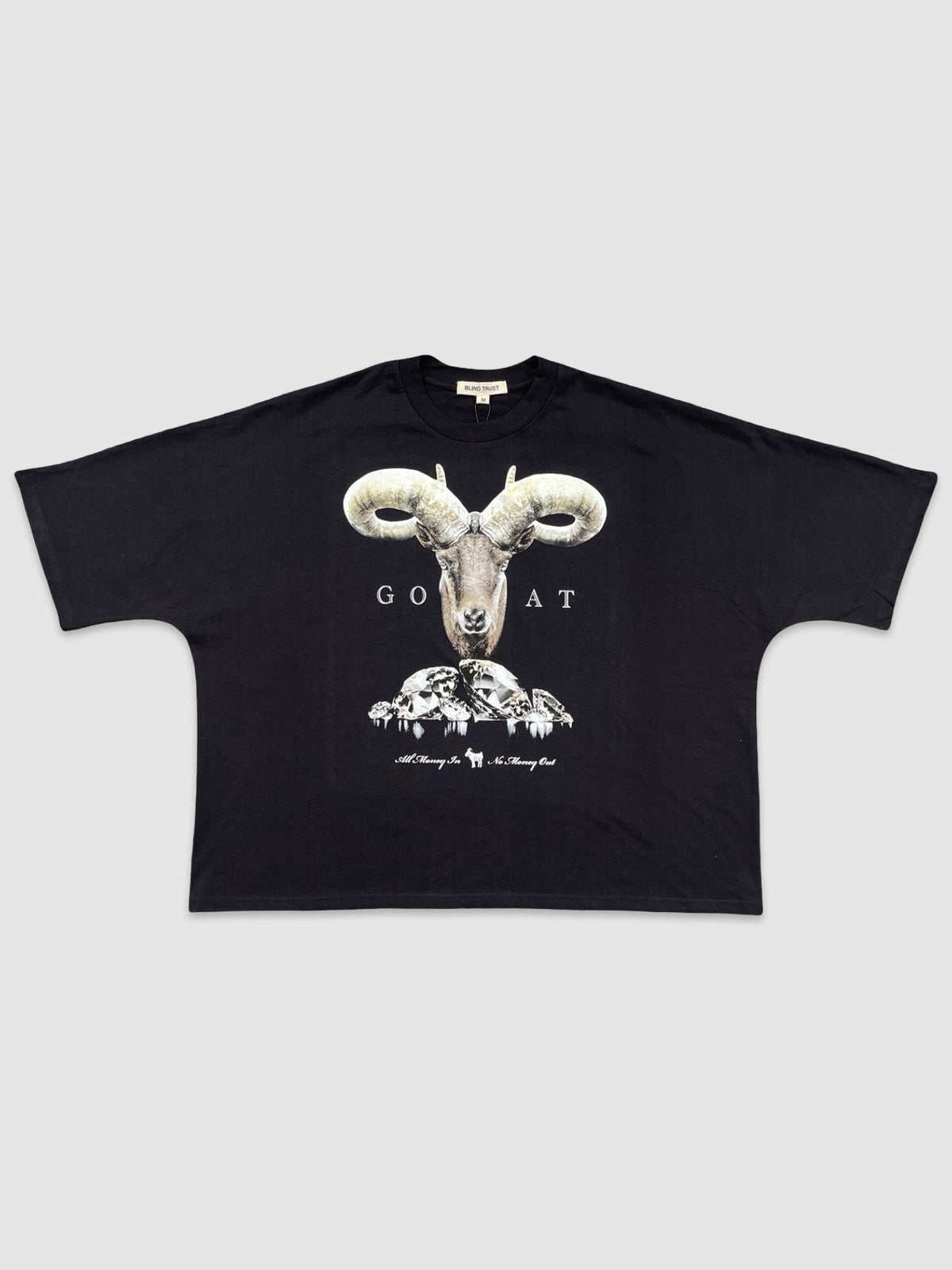 GOAT Crop Tee - Black