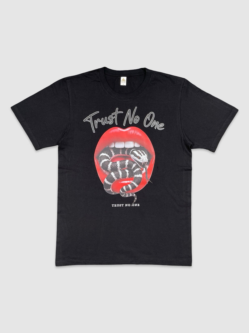 Trust No One Tee - Black