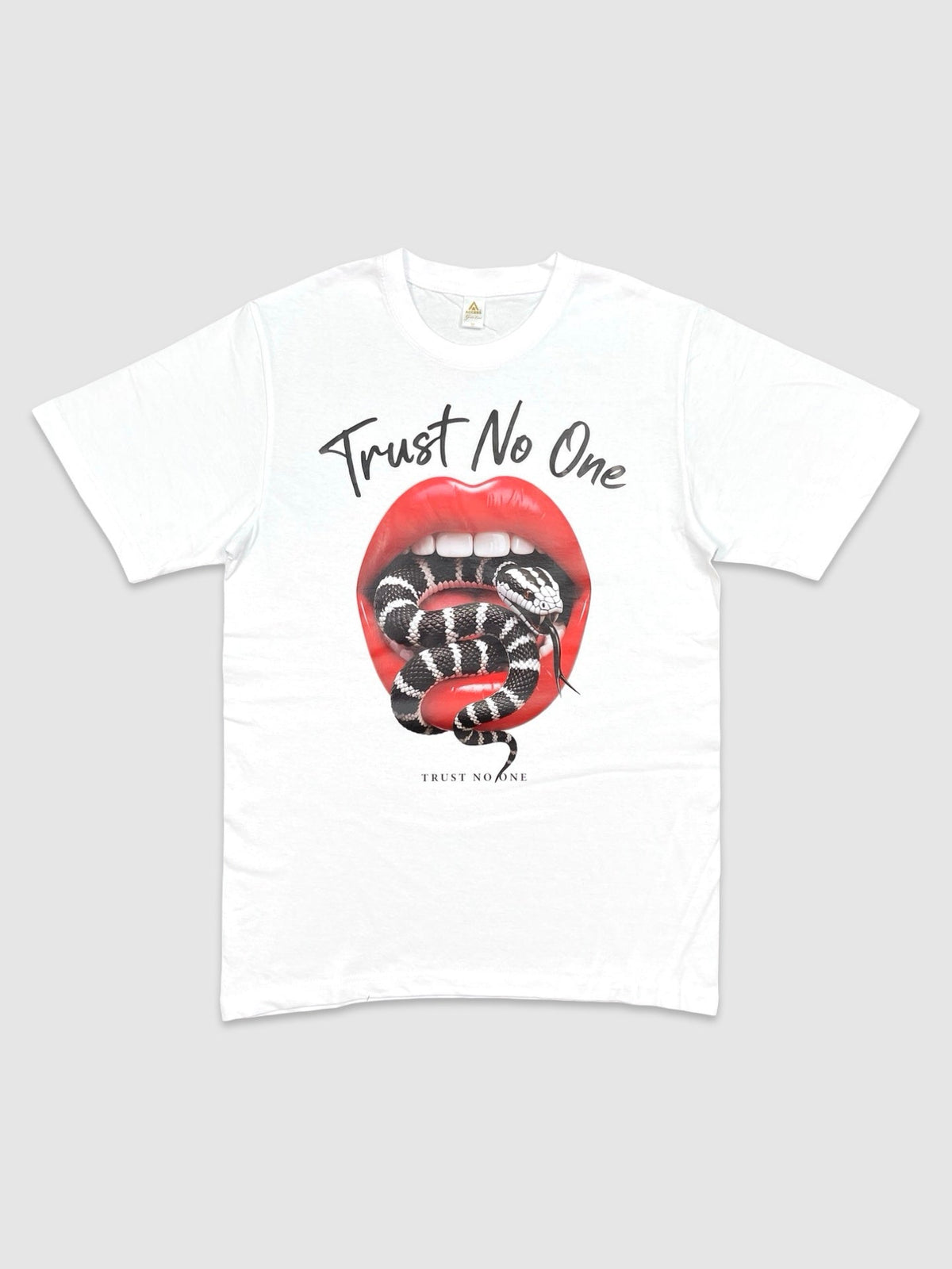 Trust No One Tee - White