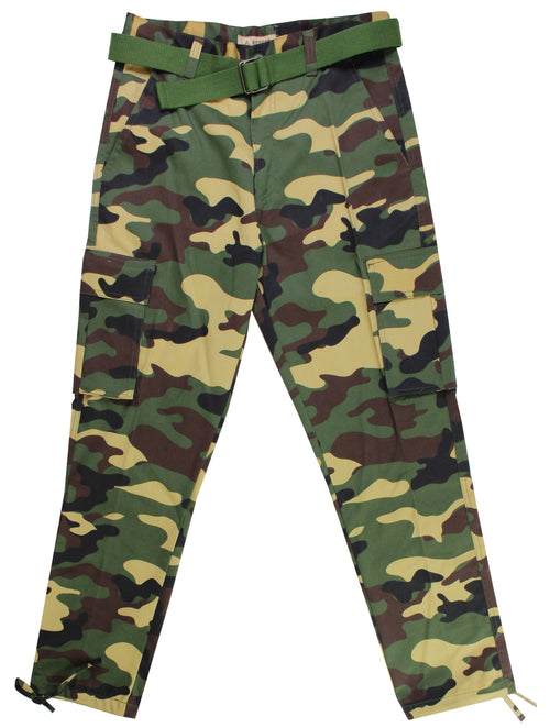 B&T Camo Cargo Pants - Woodland