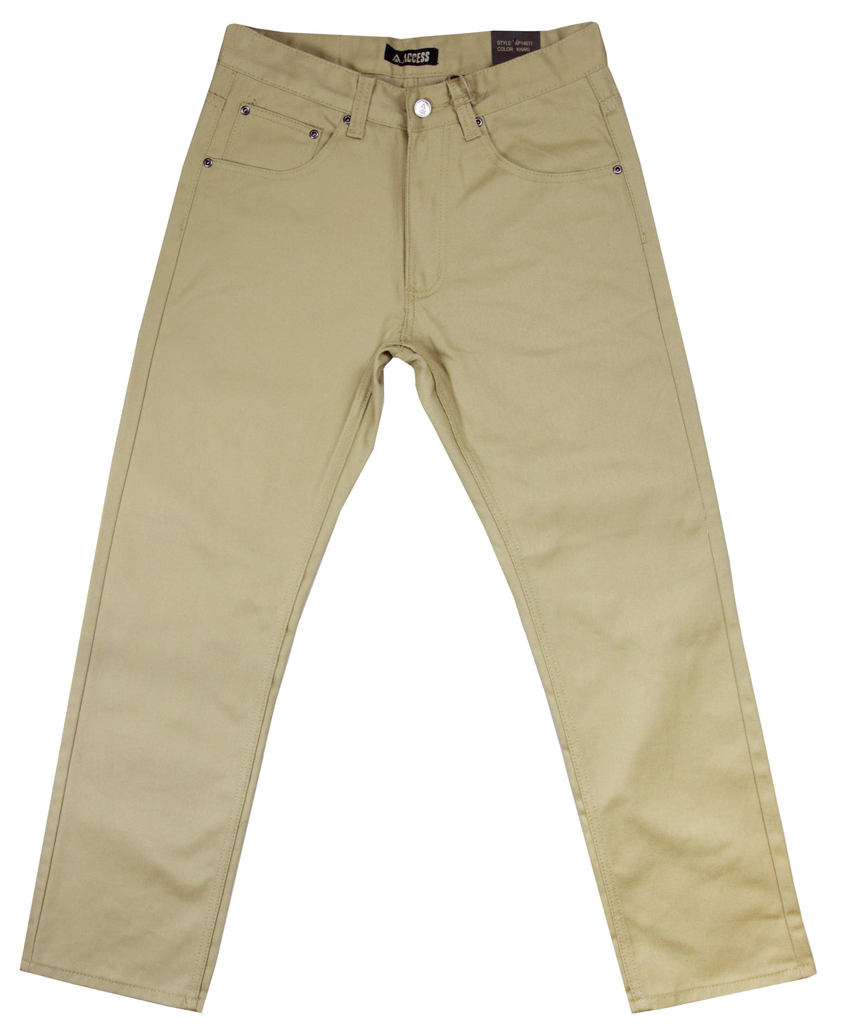 Big & Tall Twill Pants - Khaki
