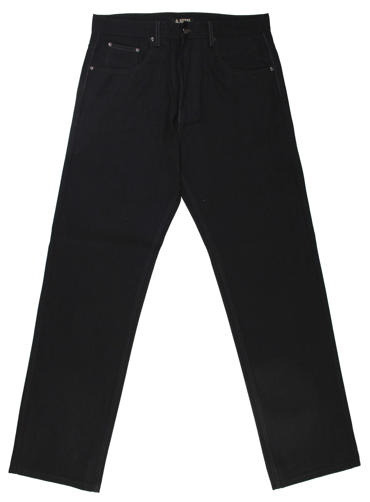 Big & Tall Raw Denim Jeans - C Black