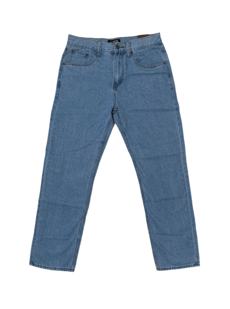 Raw Denim Jeans - Light Indigo