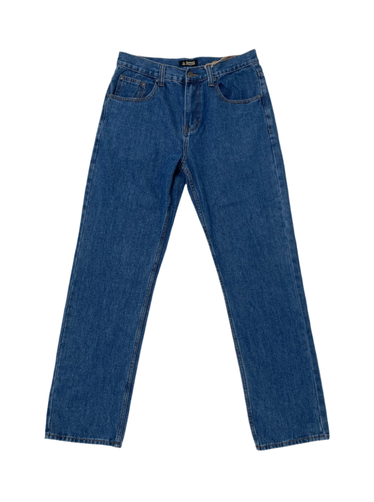 Raw Denim Jeans - Medium Indigo