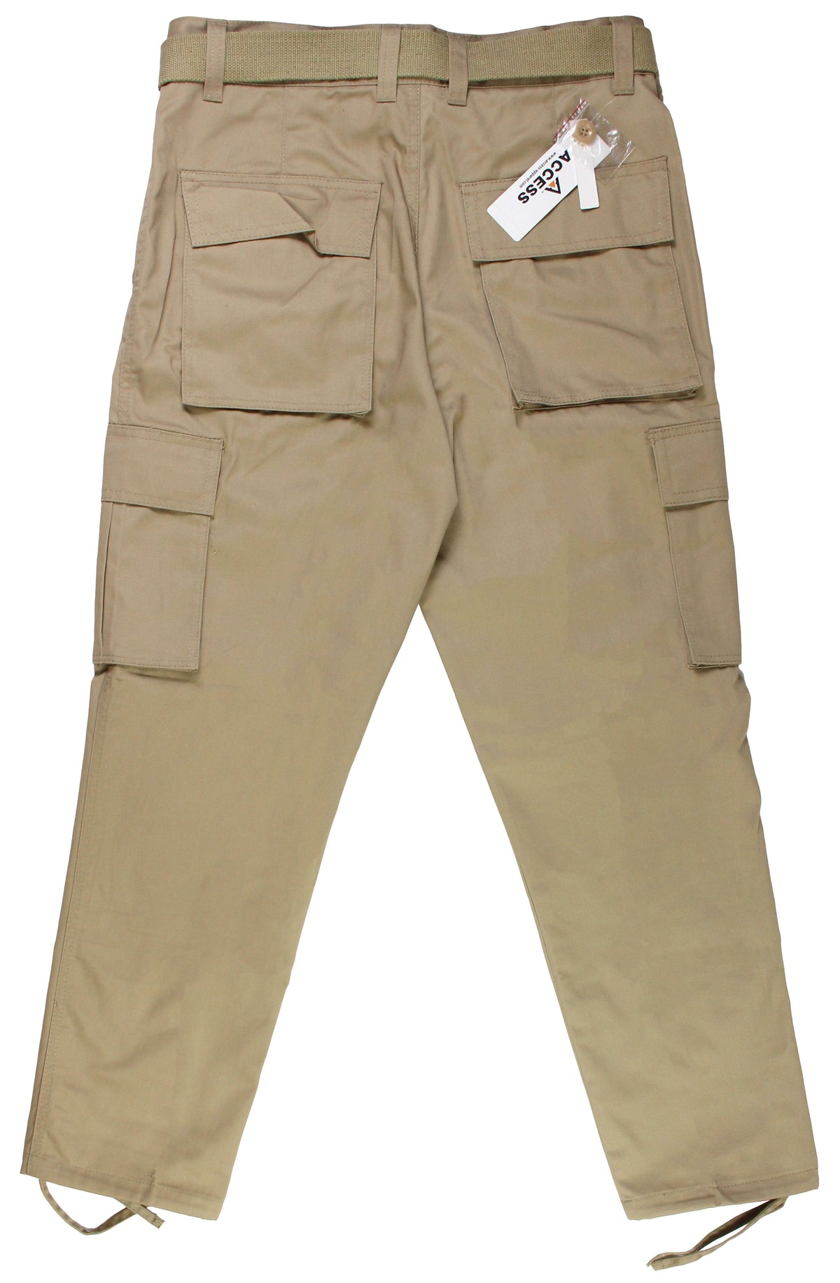 Big & Tall Belted Cargo Pants