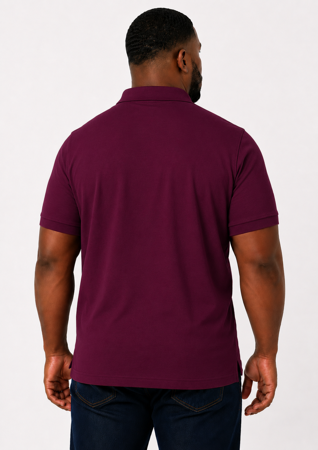 Men's Big & Tall 3-Button Pique Polo Shirt