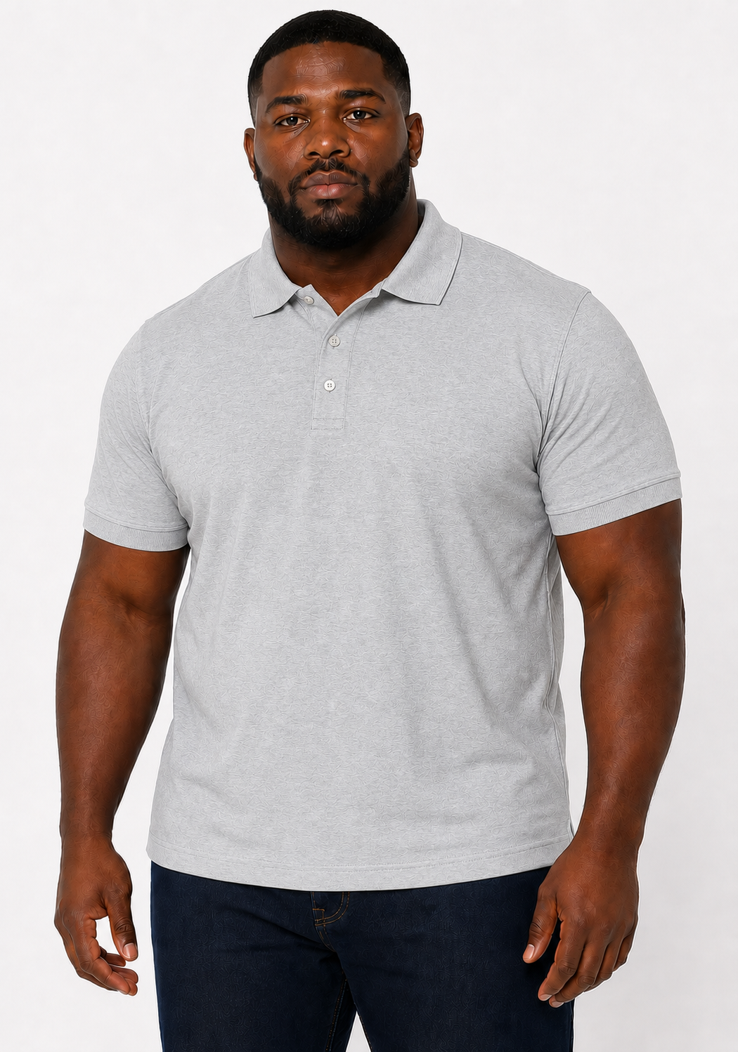 Men's Big & Tall 3-Button Pique Polo Shirt