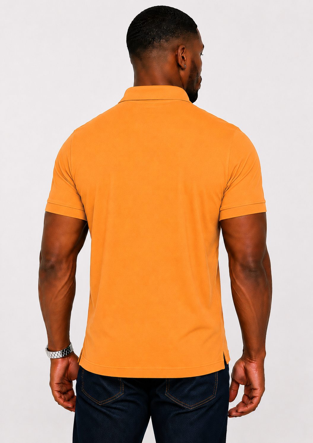 Men's 3-Button Pique Polo Shirt