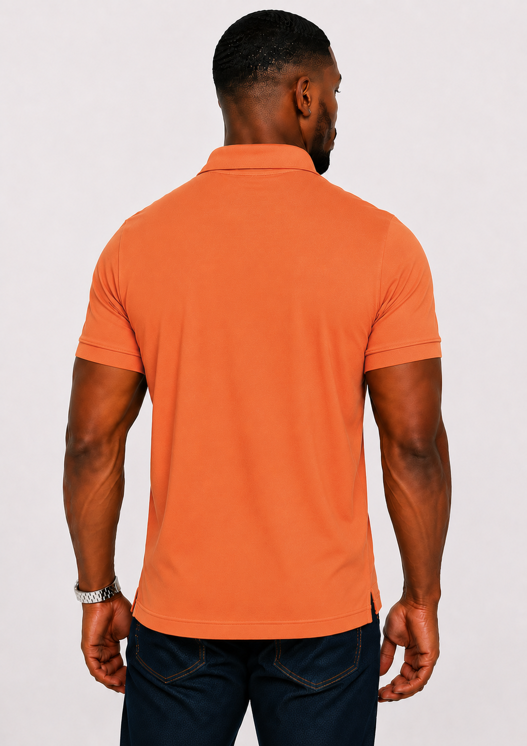 Men's 3-Button Pique Polo Shirt