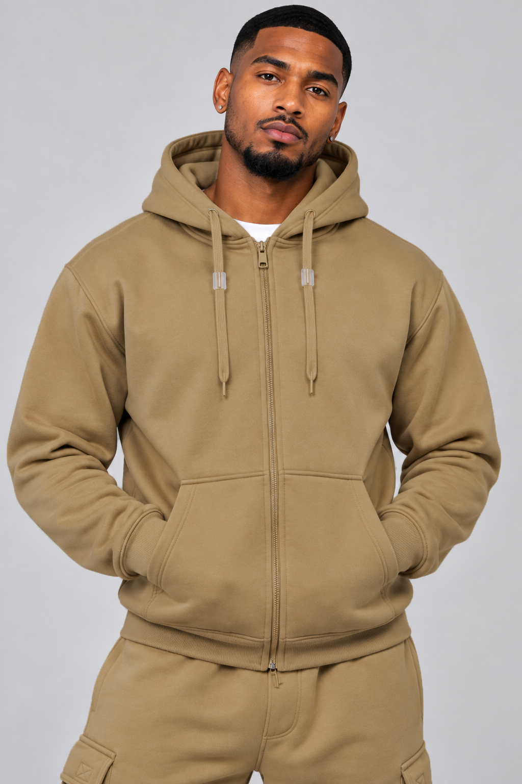 Fleece Zipdown Hoodie