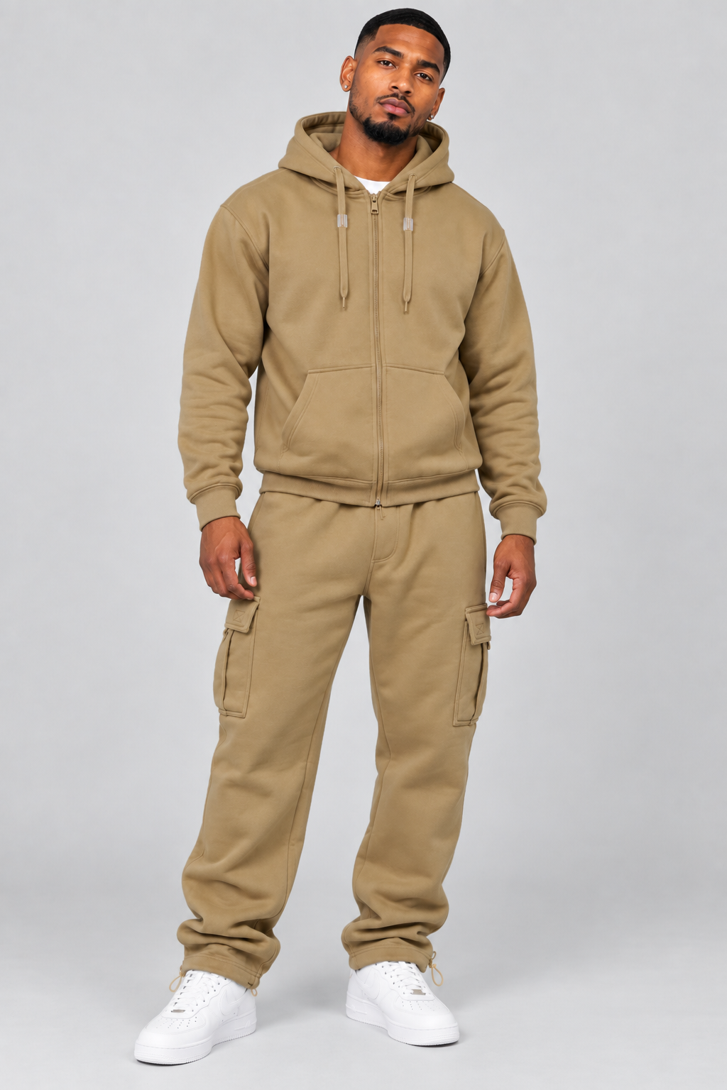 Fleece Zipdown Hoodie