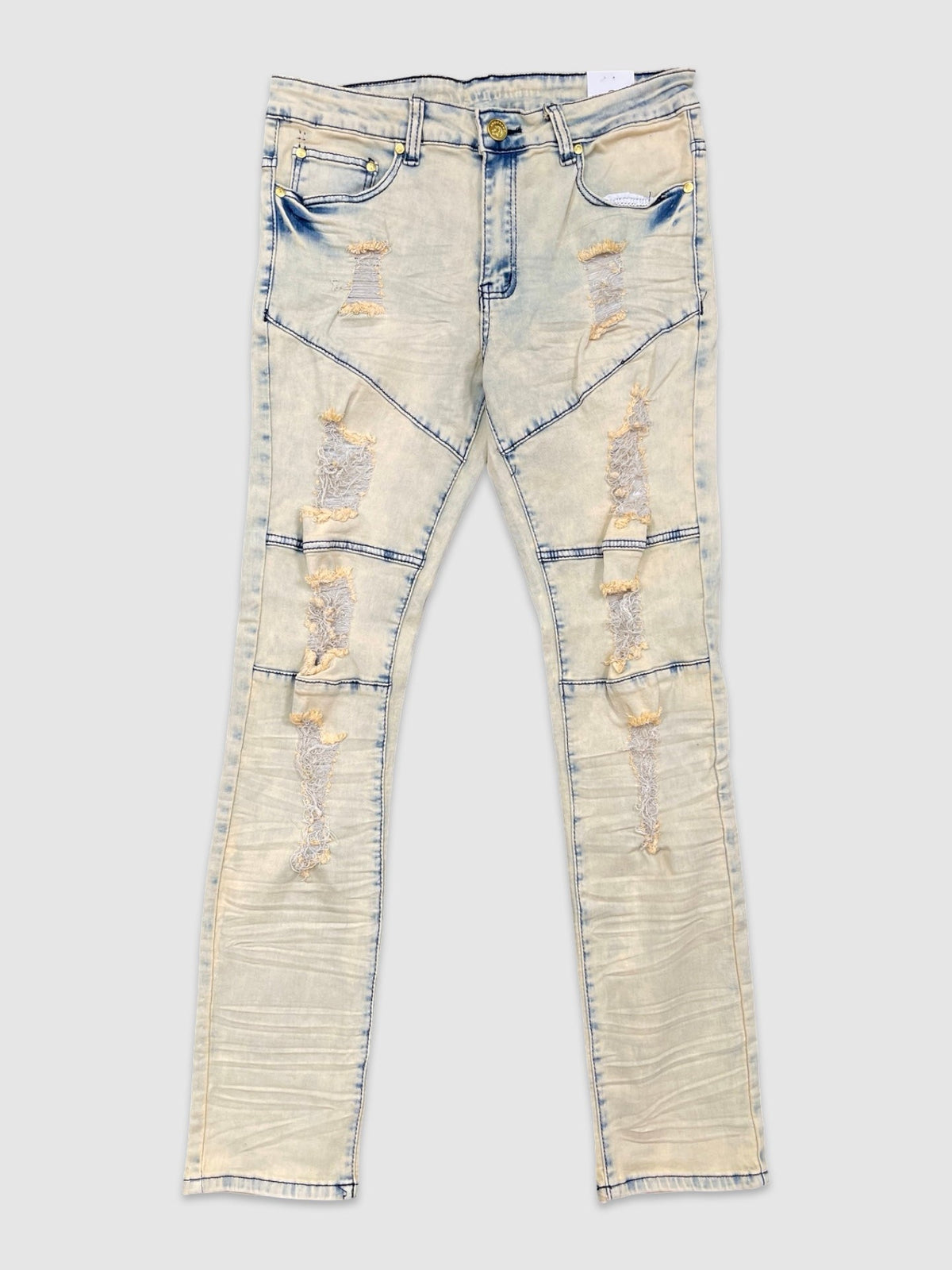 Ripped Denim Pants, enlarged view