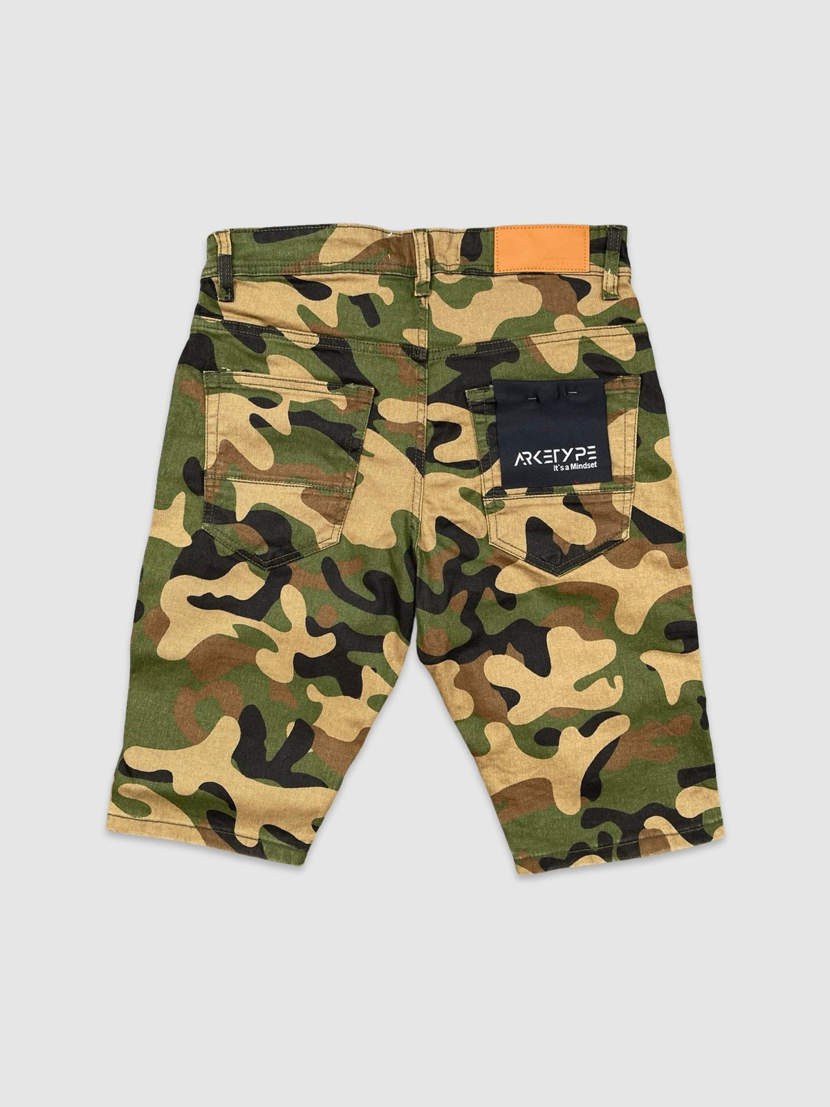 Core Twill Ripped Shorts
