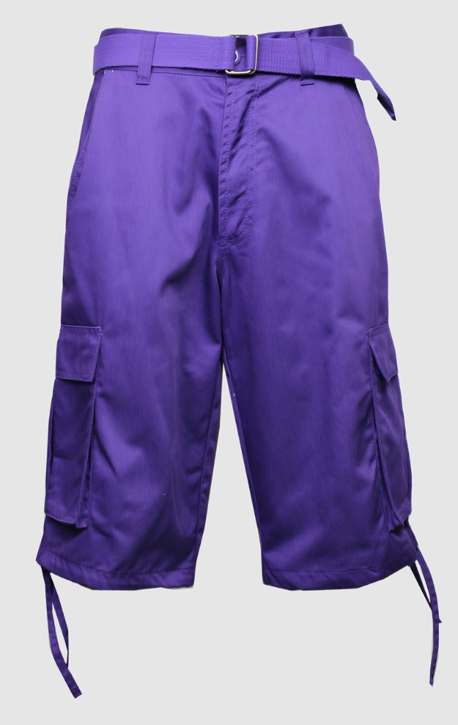 Access Cargo Shorts - Purple