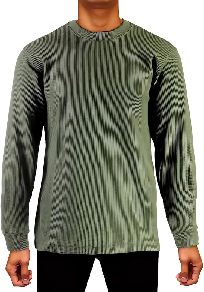 Men's Heavyweight Thermal Long Sleeve Shirt