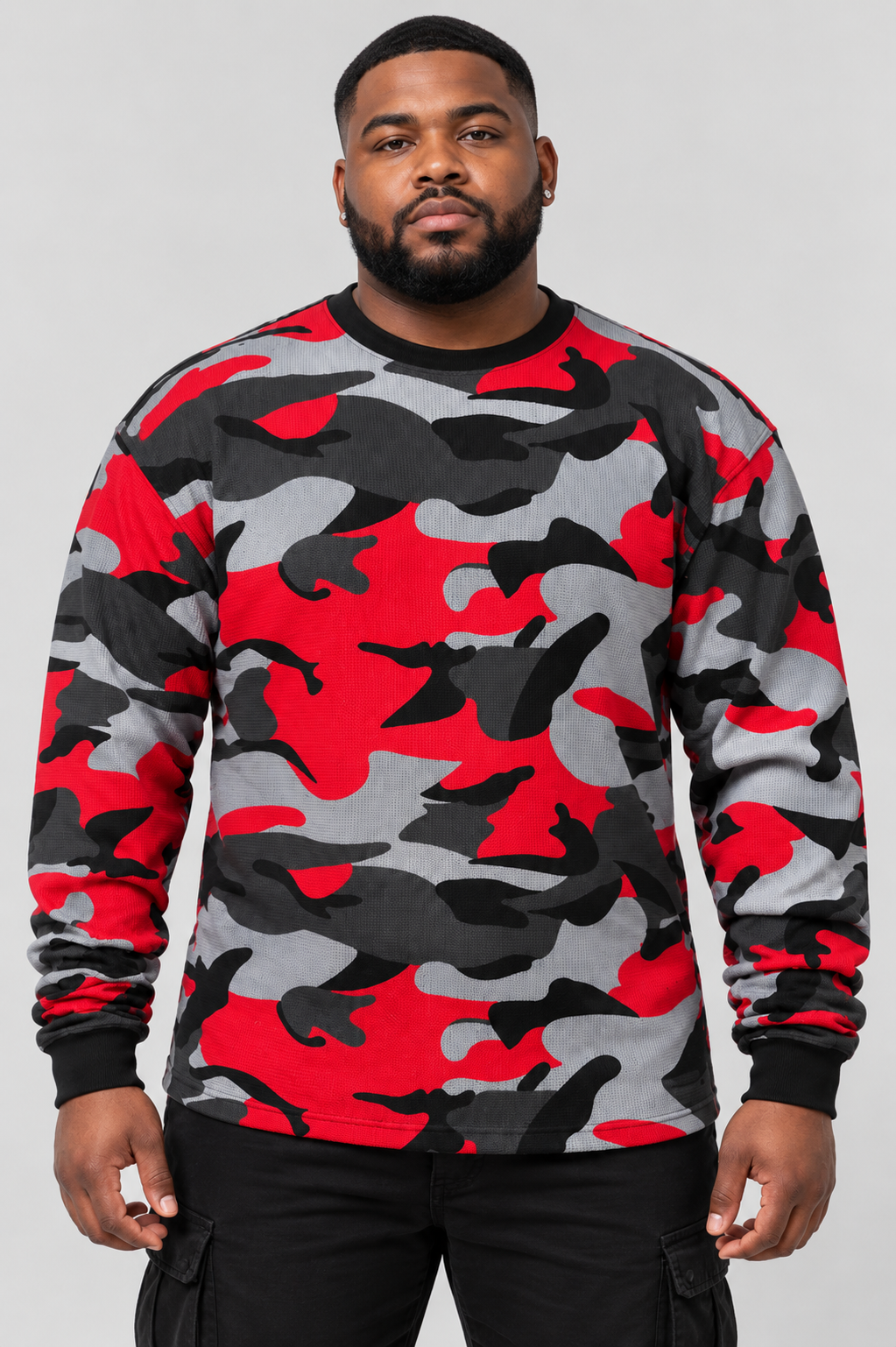 Men's Big & Tall Heavyweight Thermal Long Sleeve Shirt