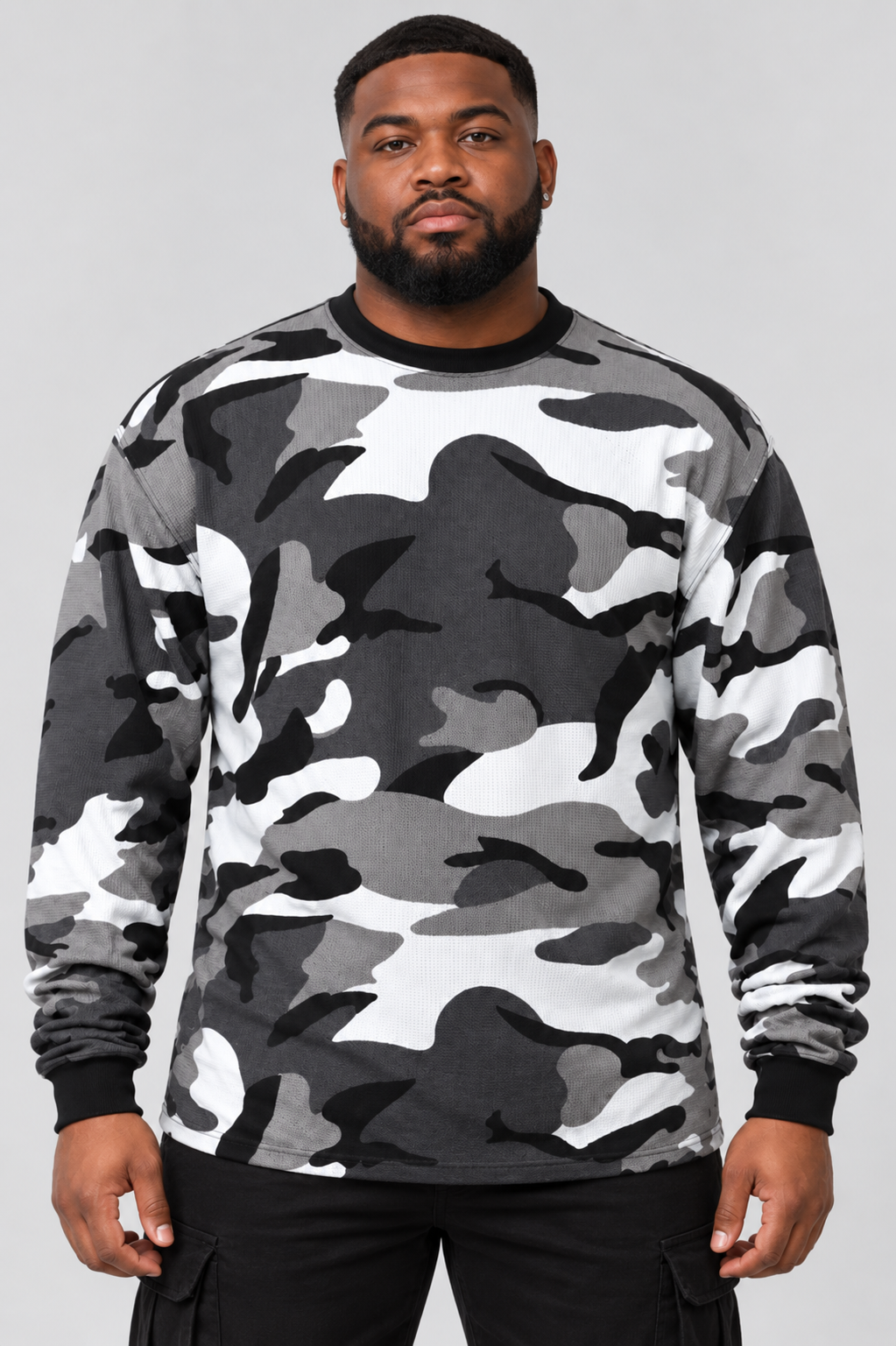 Men's Big & Tall Heavyweight Thermal Long Sleeve Shirt