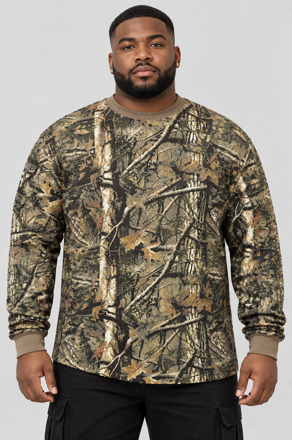 Men's Big & Tall Heavyweight Thermal Long Sleeve Shirt