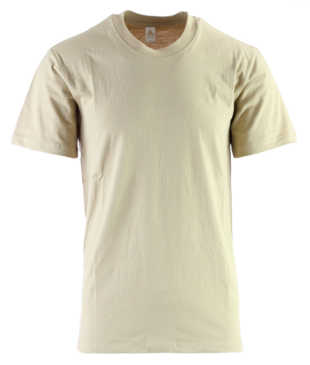 Men's Big & Tall Crew Neck Short Sleeve Tee, enlarged view